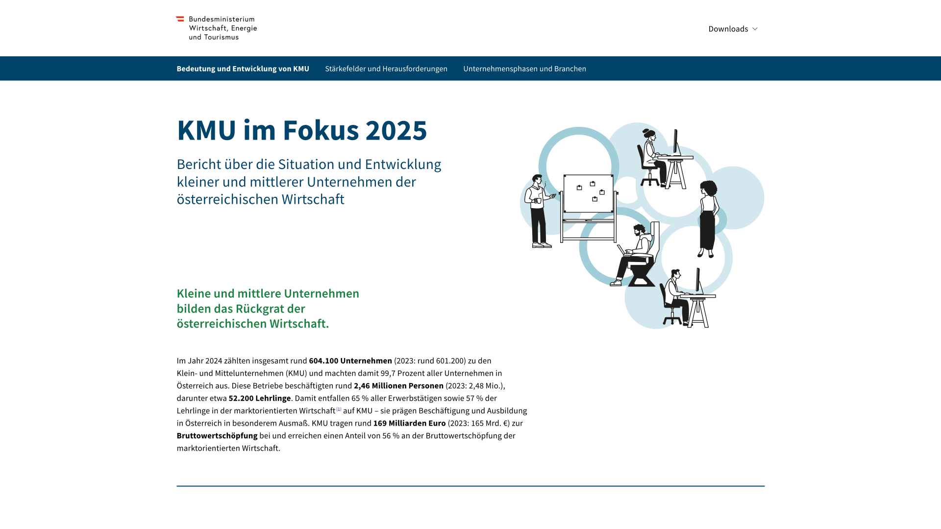 KMU im Fokus Screenshot