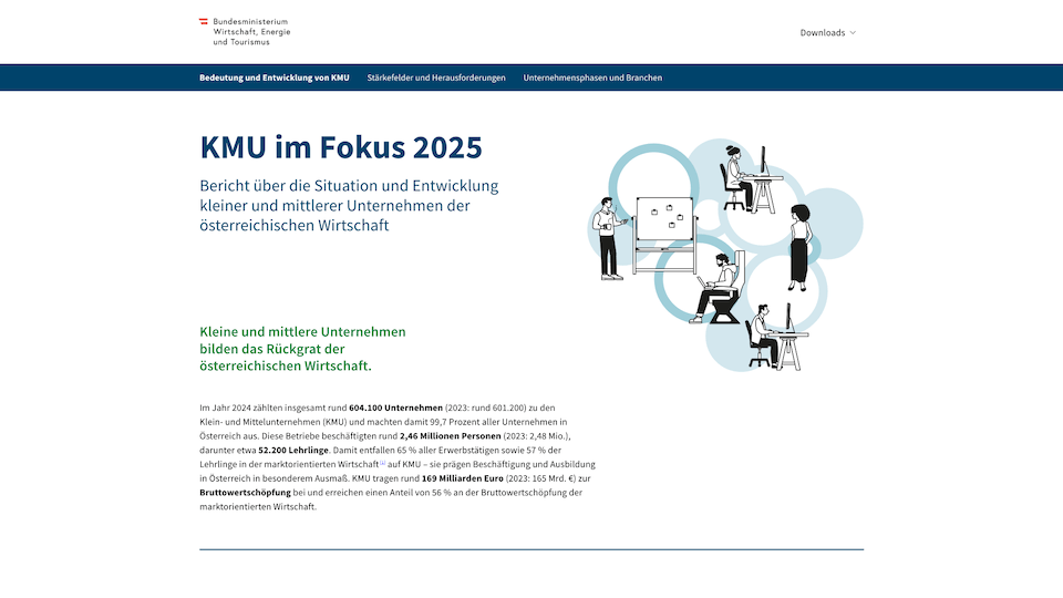KMU im Fokus Screenshot