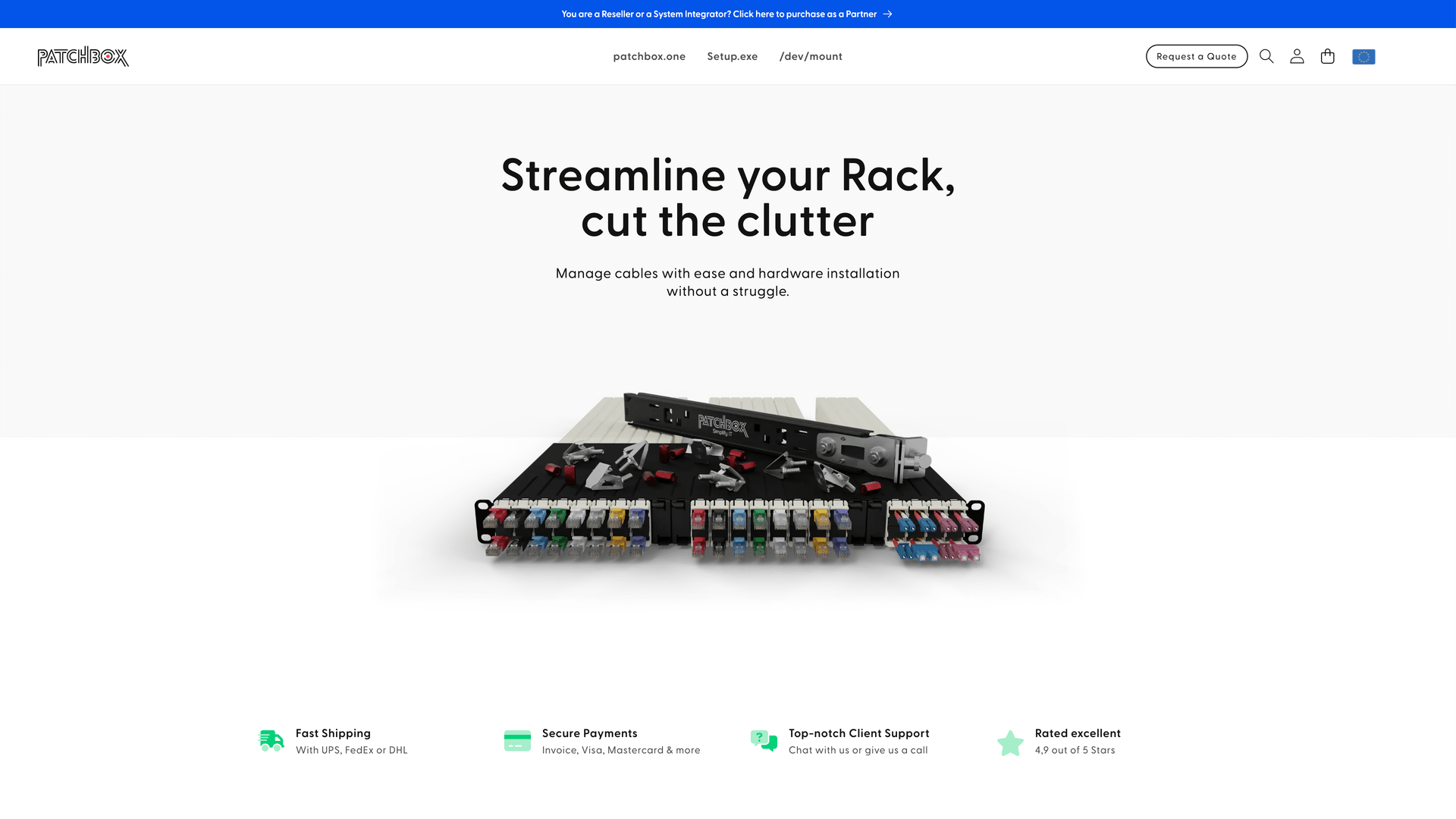 Patchbox Shop Screenshot