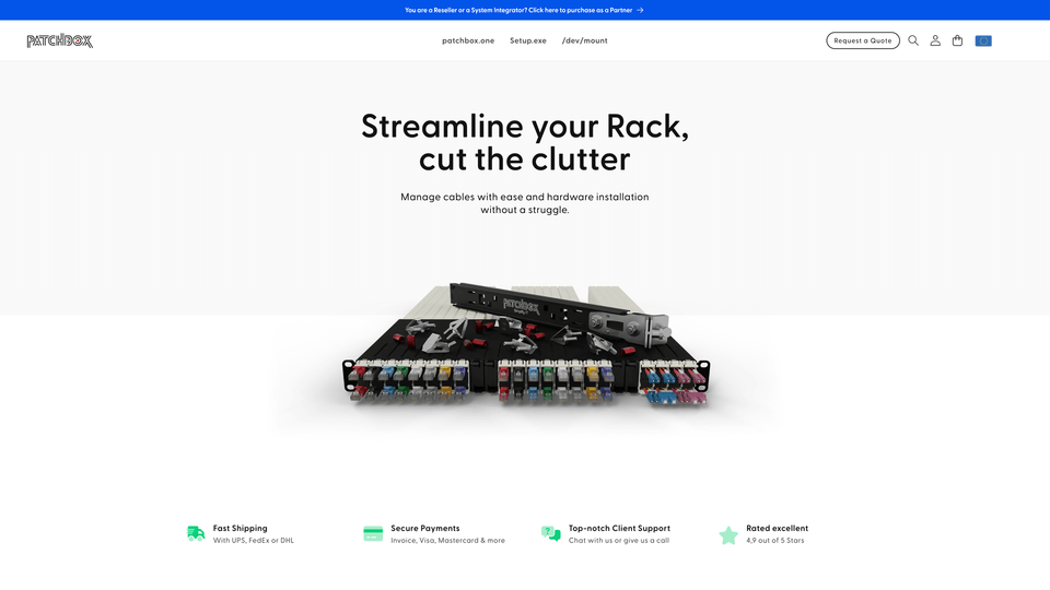 Patchbox Shop Screenshot