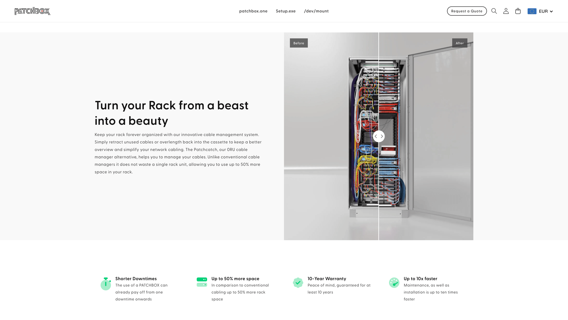 Patchbox Shop Screenshot